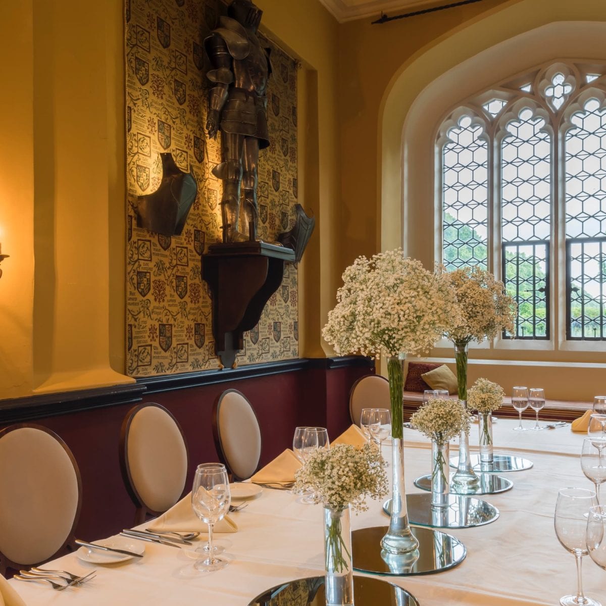 private dining room decamville at coombe abbey