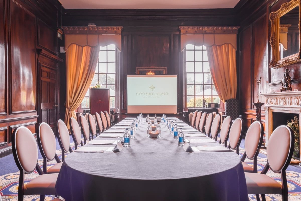 Corporate events conference venue at Coombe Abbey Coventry