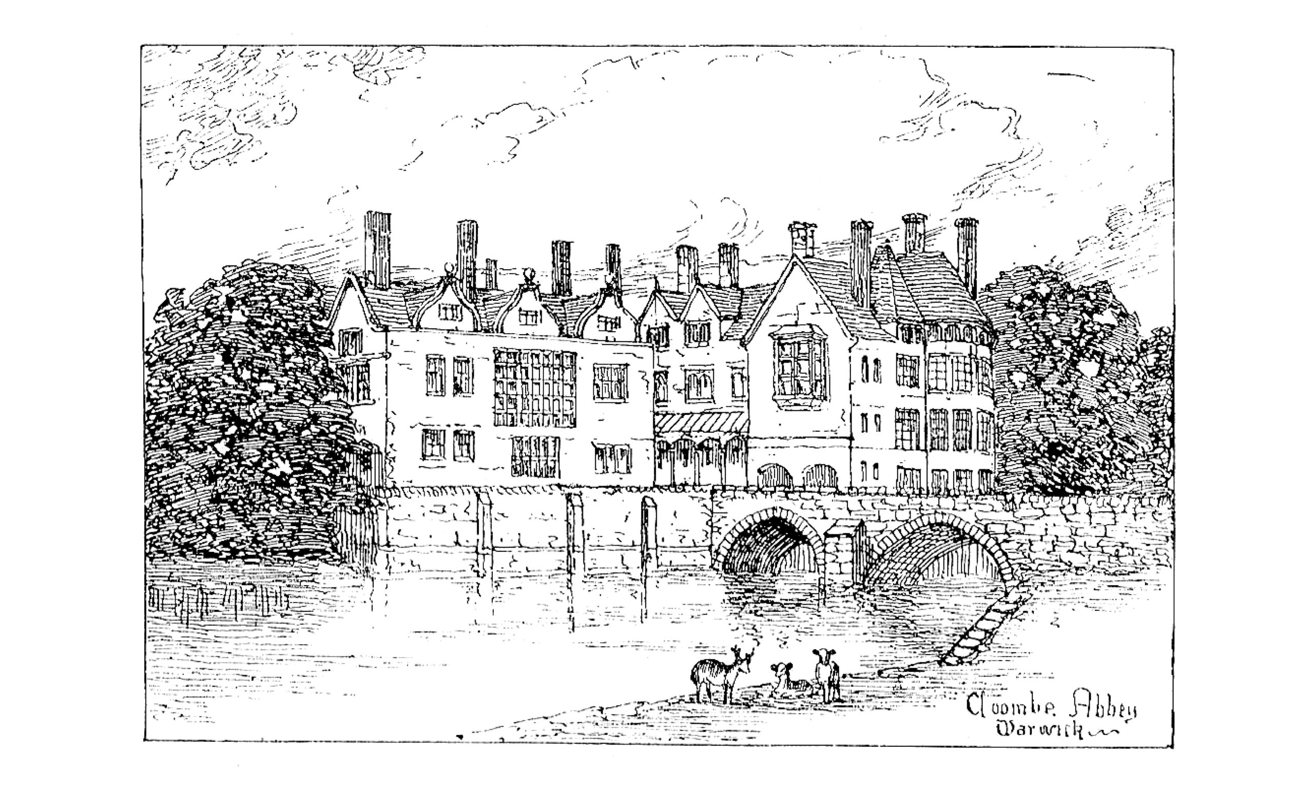 Coombe Abbey illustration