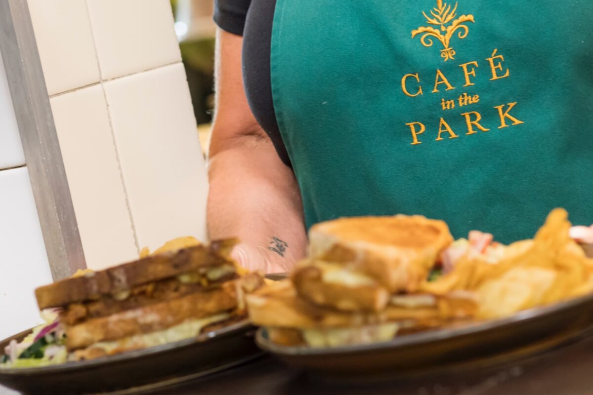 Coombe Abbey cafe in the park food experiences